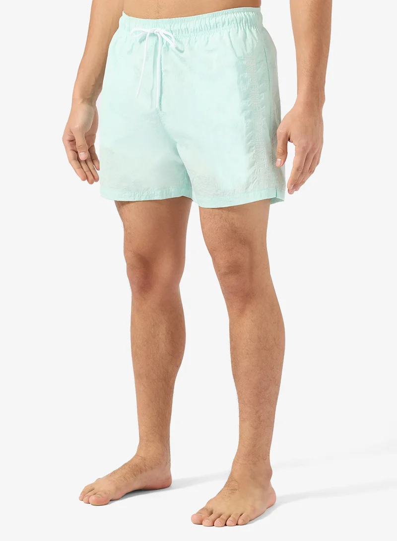 Logo Drawstring Swim Shorts